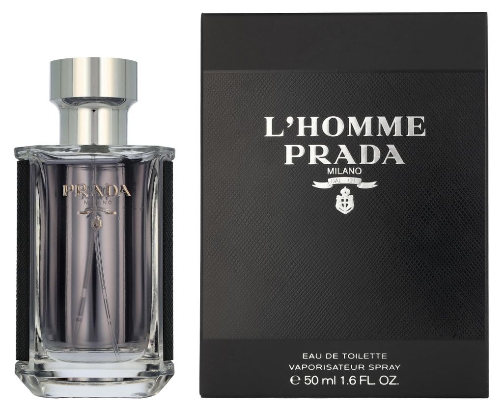 Prada L'Homme, Männer, 50 ml, Nicht nachfüllbare Flasche, Produktbild 