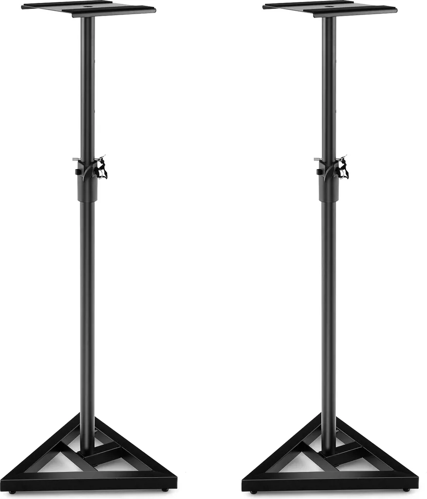 Paire de Supports Enceinte pour Home Cinéma et Studio Hauteur 157cm