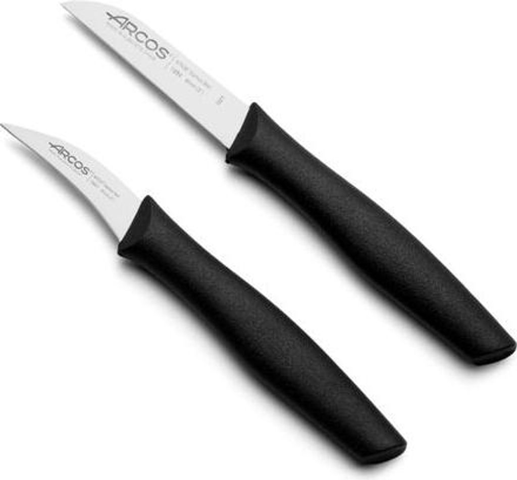Messerset Mondadores Arcos Nova 189000 in Nitrum Edelstahl und mango in 2 Stück Blister Polypropylen