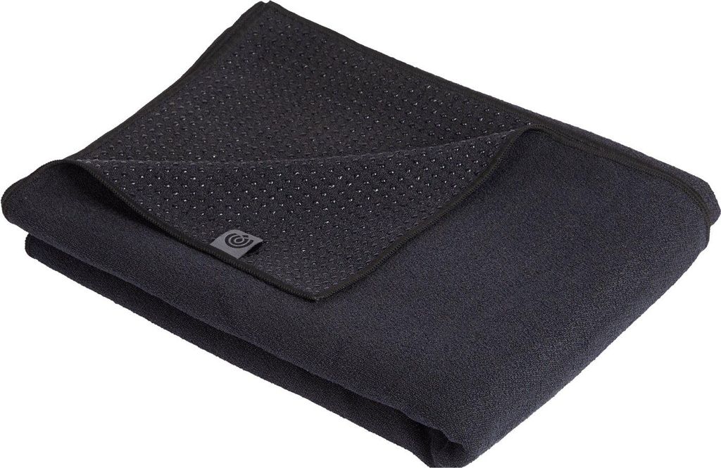 Energetics Yoga Towel - Mikrofaserhandtuch - Black Black