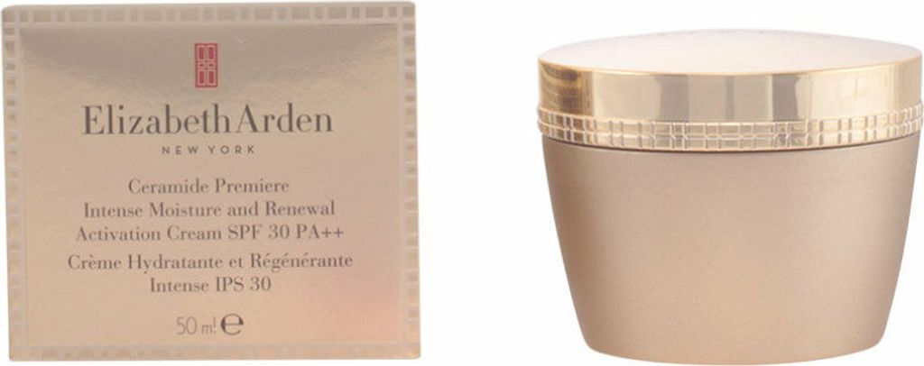 A product shot showing the packaging and the product container.