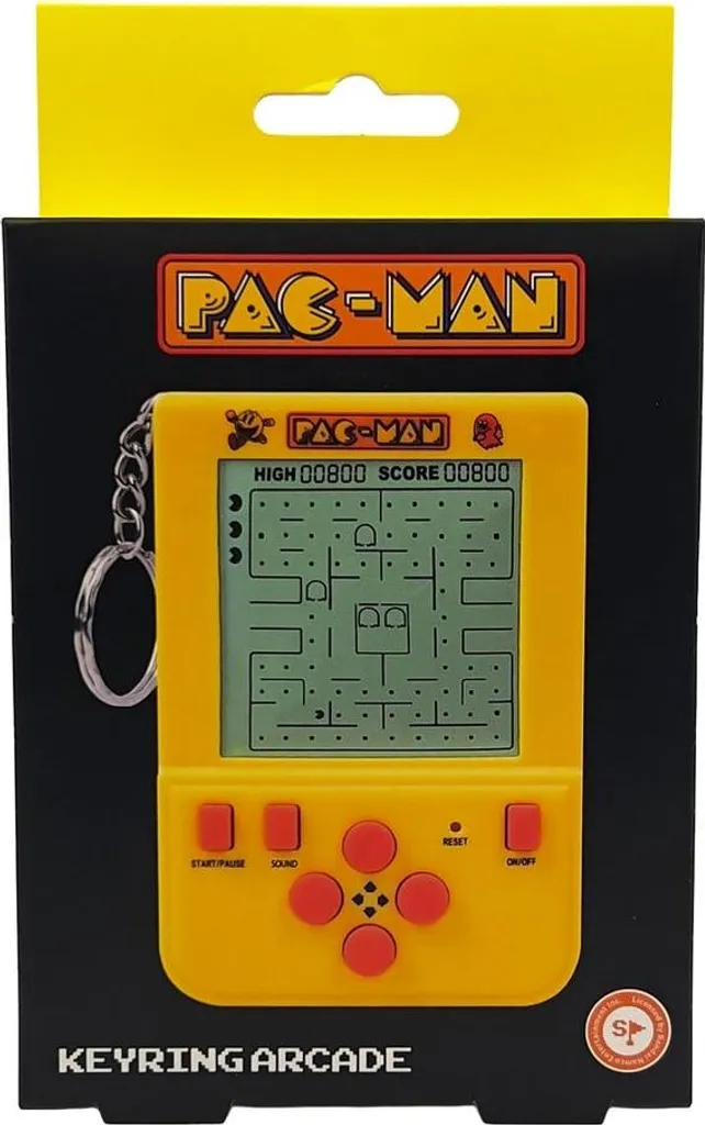 Porte-clés Pac-Man Arcade sonore : ne perdez plus vos clés avec style