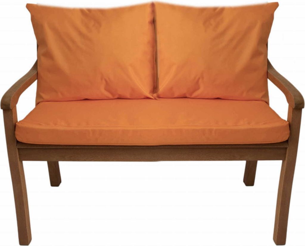 Gartenkissen Set orange – 110x60 + 2x50x56 cm – Für Produktbild 