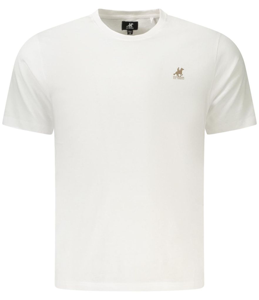 Weißes Herren T-Shirt mit Print & Rundhals – Perfekt für jeden Anlass