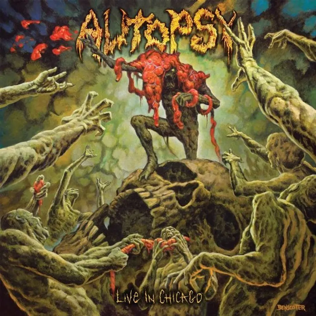 Autopsie Live in Chicago Vinyle Death Metal Édition Collector Limitée