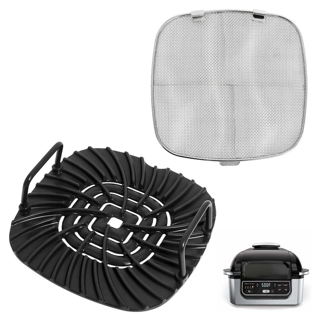 Grillrost und Spritzschutz für Ninja Foodi Airfryer