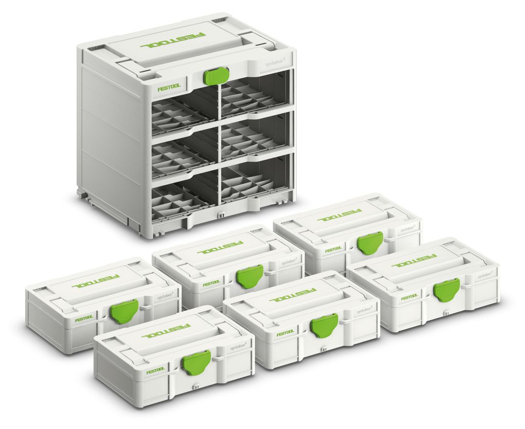 Festool Systainer³ Rack SYS3-RK/6 M 337-Set Obrázek produktu 