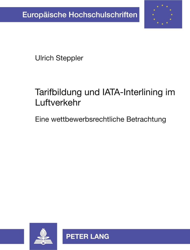 Tarifbildung und IATA-Interlining im Luftverkehr