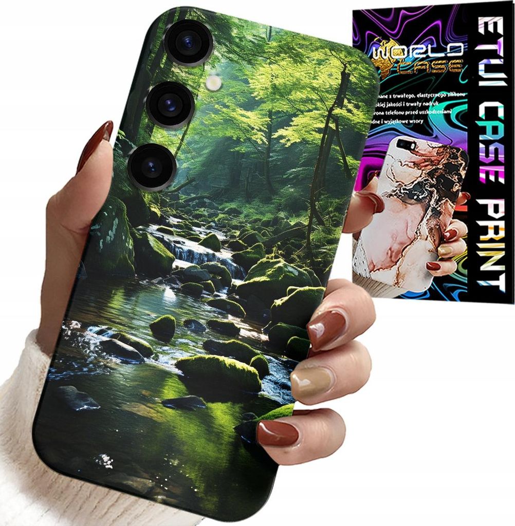 Fall Für Samsung Galaxy A04S - Wald Fluss Fluss Naturansichten