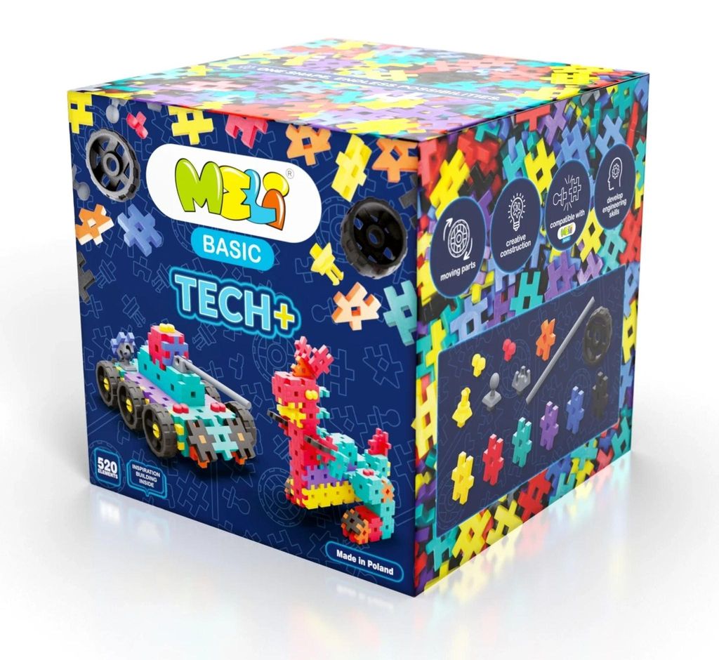 Meli Tech+ 520 Constructieset – Betoverende technologie Productafbeelding 