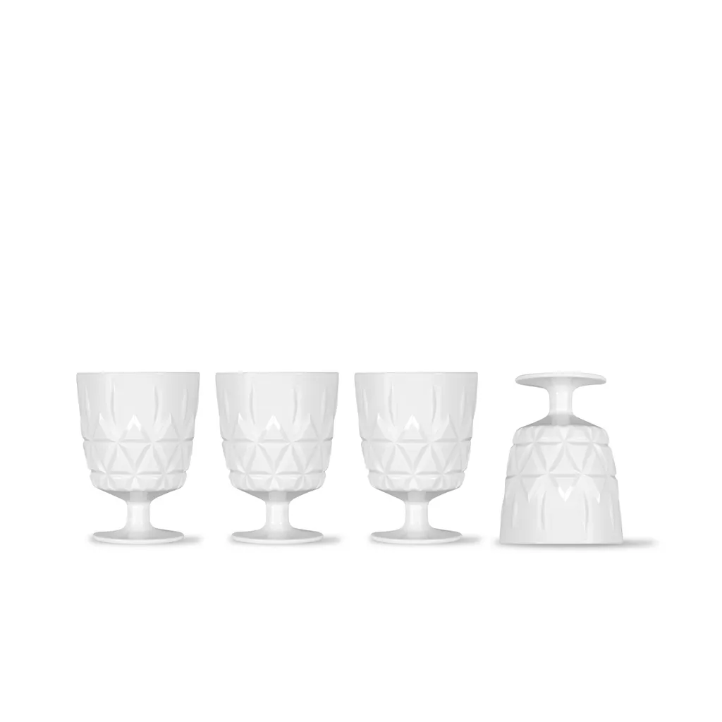 SAGAFORM Outdoor Eating 300 ml 4 pezzi - Bicchieri da champagne in acrilico