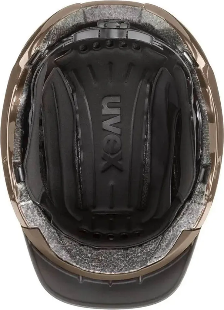 Casque pour Concours Hippique UVEX Elexxion Pro Marron Mat Taille 55