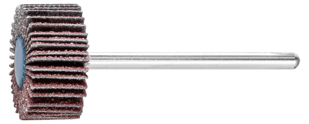 PFERD TOOLS Korund Fächerschleifer F Ø 20x10mm Schaft-Ø 3 mm A80 für Feinschliff und Finish 10 Stk