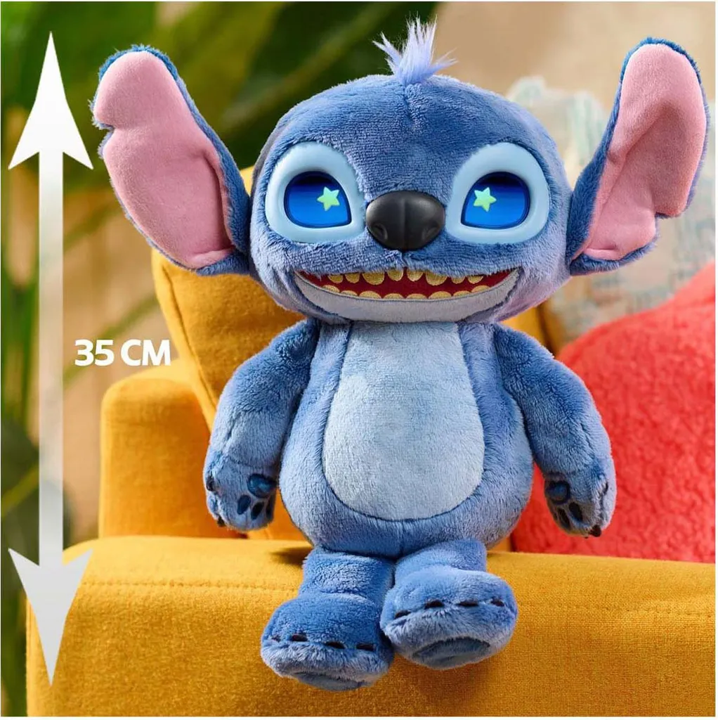 Peluche Stitch Interactive 30cm apaise et amuse votre enfant au quotidien - 2