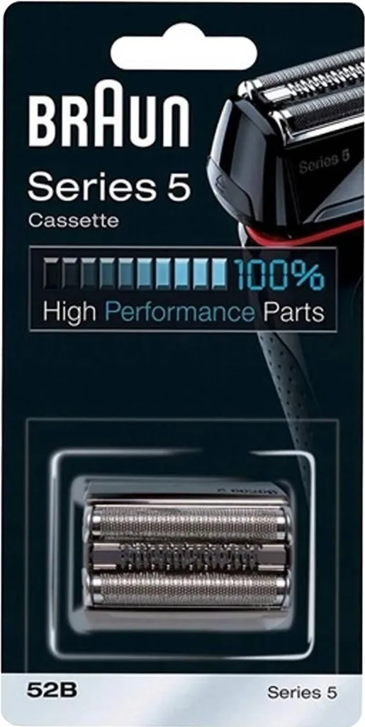 Braun 52B Solution Anti-Tiraillement pour Rasoir Série 5 Grille et Lames