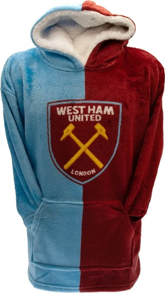 Sweat plaid West Ham United pour enfant idéal pour les soirées de match