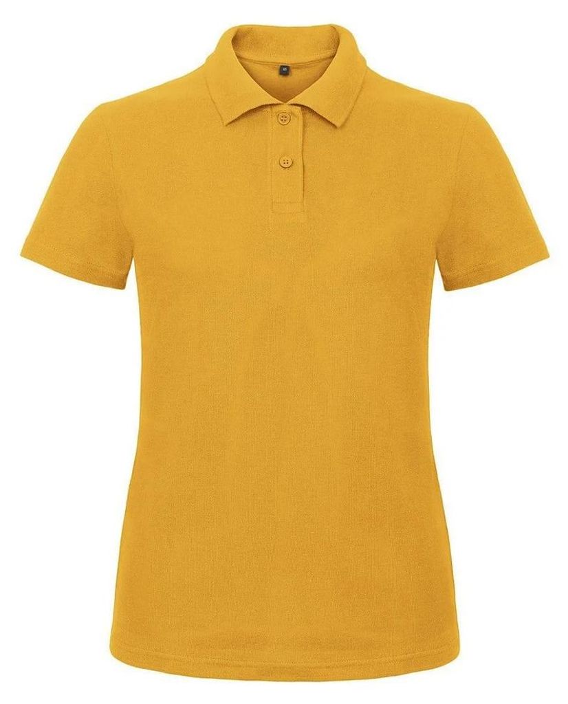 B&C - "ID.001" Poloshirt für Damen LT1831 (S) (Chili Gold)