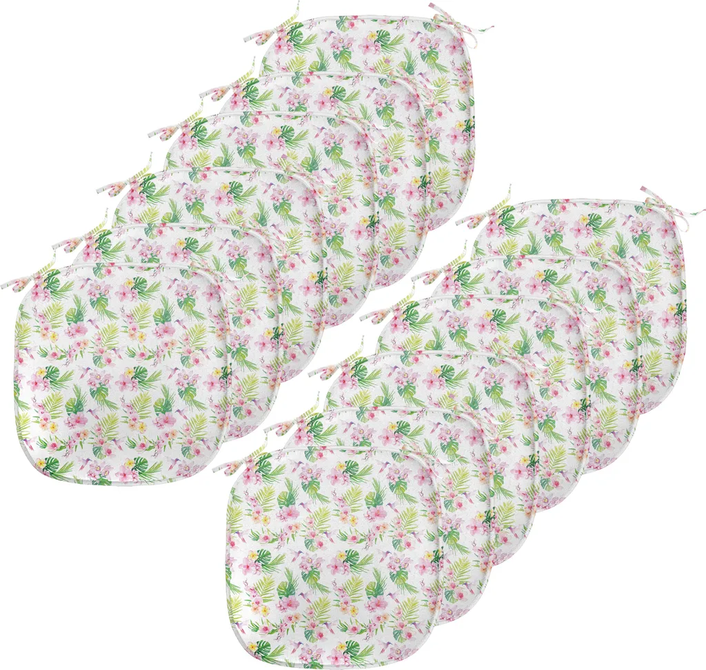 Coussin Chaise Anti-Glisse et Imperméable 40x40cm - Lot de 12 ABAKUHAUS
