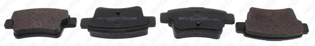 Scheibenbremsbelagsatz HA, CITROEN C4 PICASSO, GRAND PICASSO