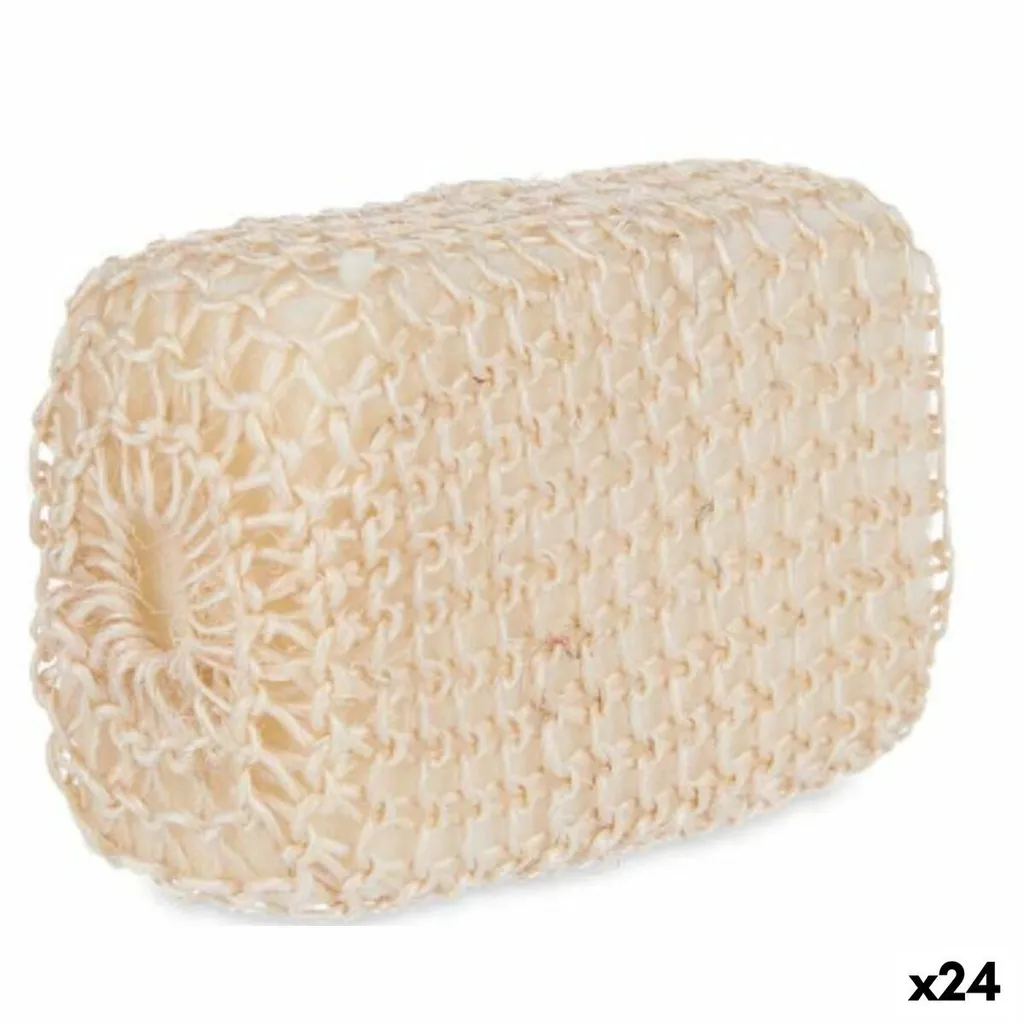 Éponge de Douche Ergonomique 14 cm Berilo B7083-7 en Coloris Neutres