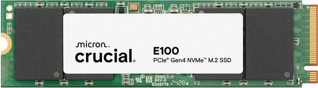 Micron Crucial E100 SSD avec Technologie NAND 3D et Vitesses de Transfert