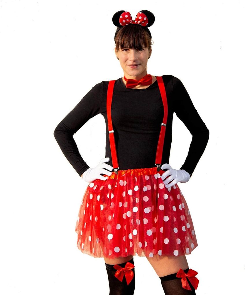 Widmann Kinderkostüm Mäuschen – Komplett-Set Mit Kleid, Gürtel & Ohren Für Karneval & Mottoparty