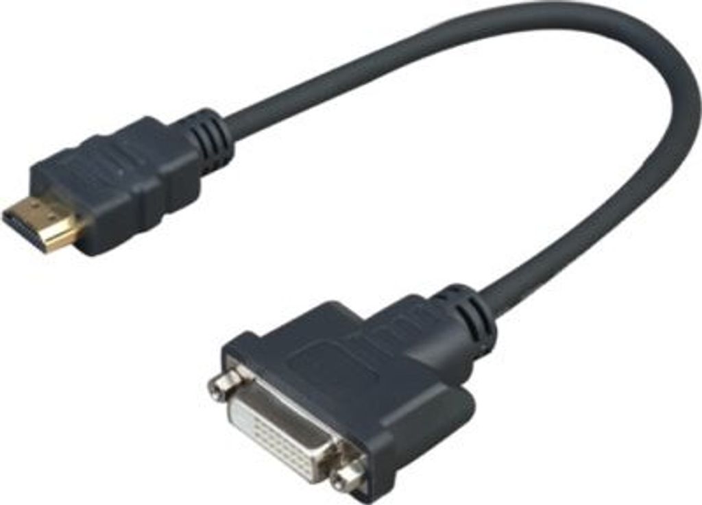 Vivolink PROHDMIADAPDVI Adapter de cable de video 0,2 m HDMI DVI-D Schwarz