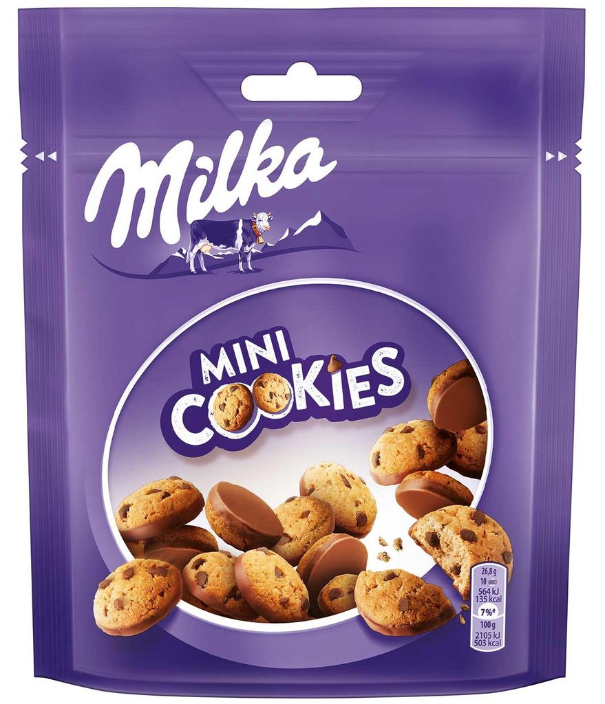 Milka Mini Cookies 110g Produktbild 