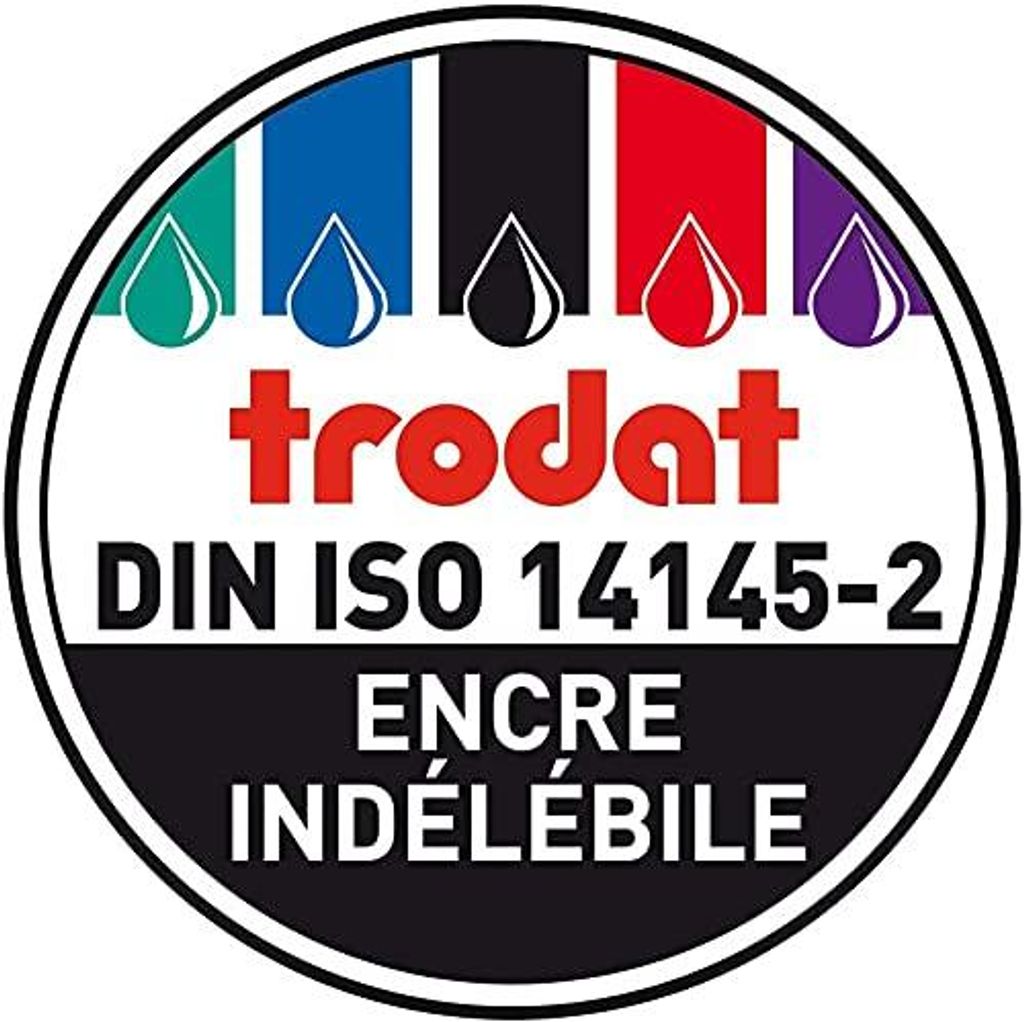 Trodat Ersatz für Stempelkissen Trodat 5460 Pro Line Blau, 3 Stück