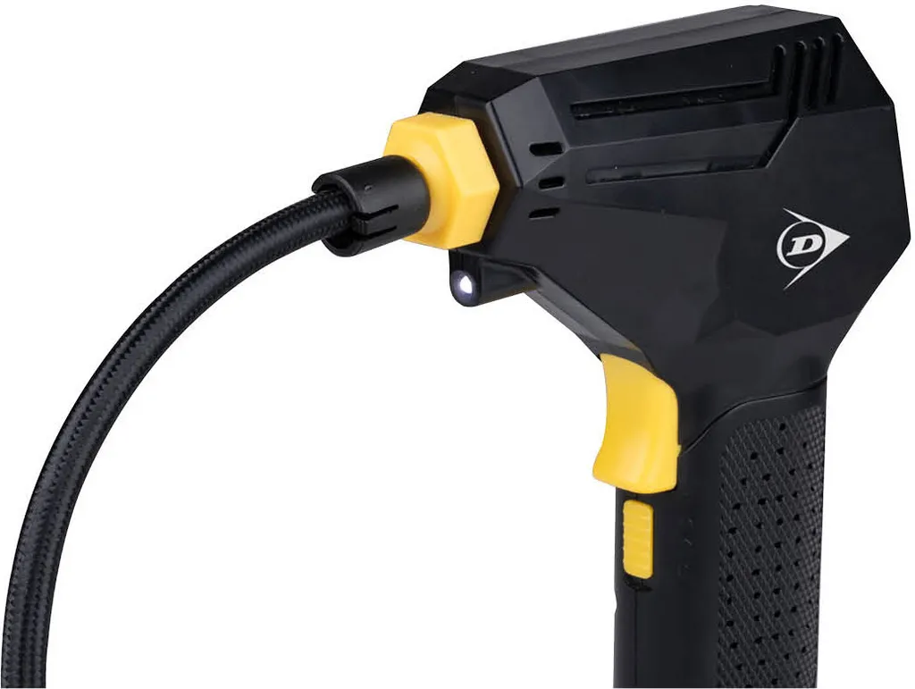 Mini compresseur 150 PSI Dunlop numérique 12V avec kit de gonflage - 4