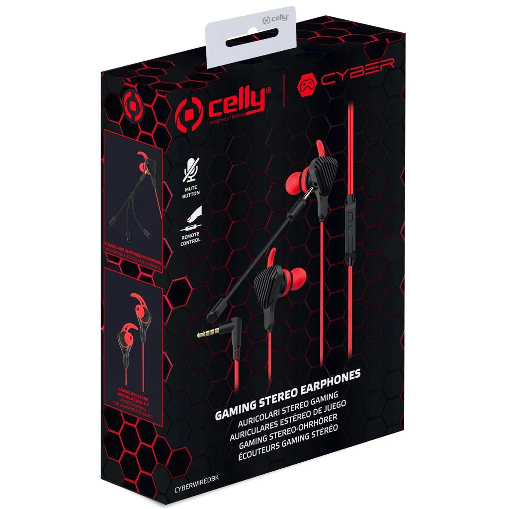 Casque Gaming intra-auriculaire Celly CyberWired pour Switch et Mobile - 8