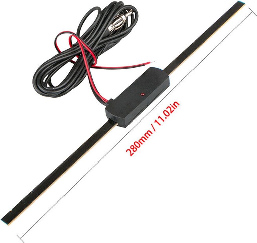 Universal Scheiben Radio Antenne FM AM UKW Aktiv Radio Adapter für Windschutzscheibe