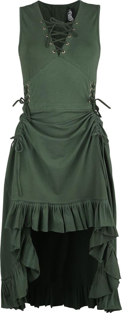Vixxsin Kurzes Kleid Damen Soleil Dress grün 3XL