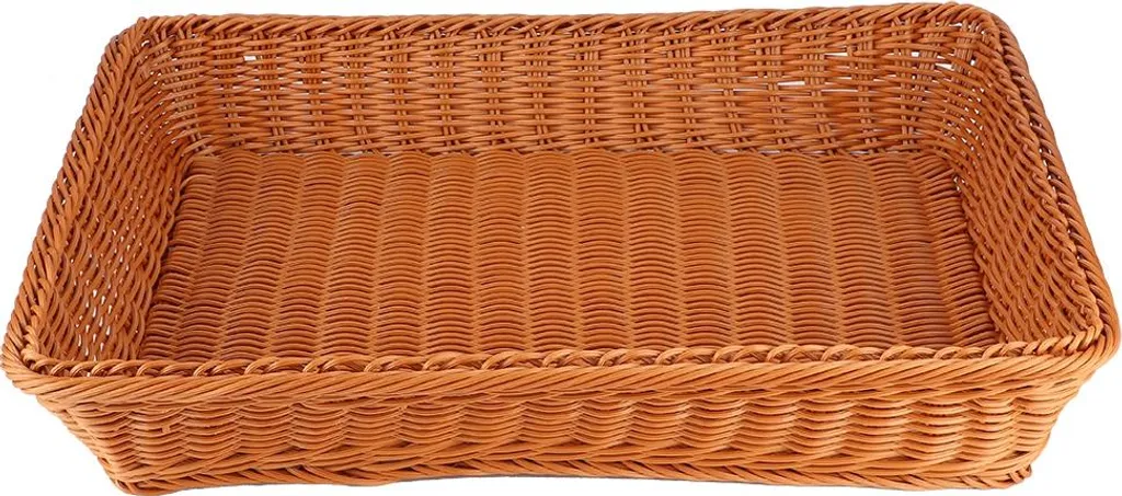 Panier de présentation à pain rectangulaire XL pour buffet et table