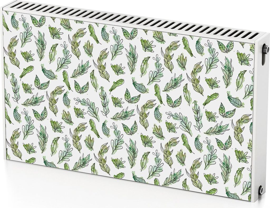 Grüne Natur – Magnetische Heizkörperabdeckung – 100x60 cm – Magnet Heizkörperabdeckung – 3D Würfel – Heizkörperverkleidung – Magne...