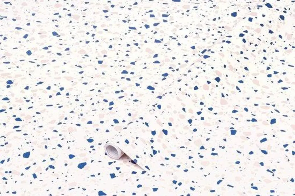 Film adhésif Terrazzo 67,5 cm x 2 m pour cuisine et salle de bains