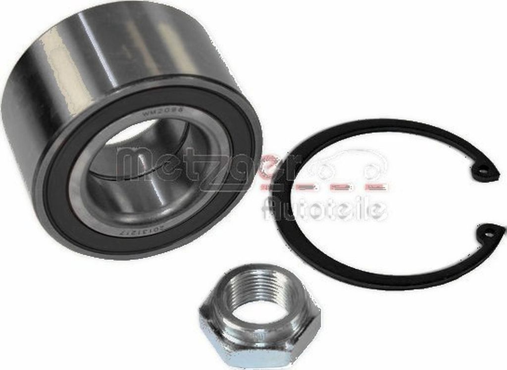 Radlagersatz Ø 68 mm 37 mm METZGER IAM-Expertise passend für u.a. SKODA FAVORIT
