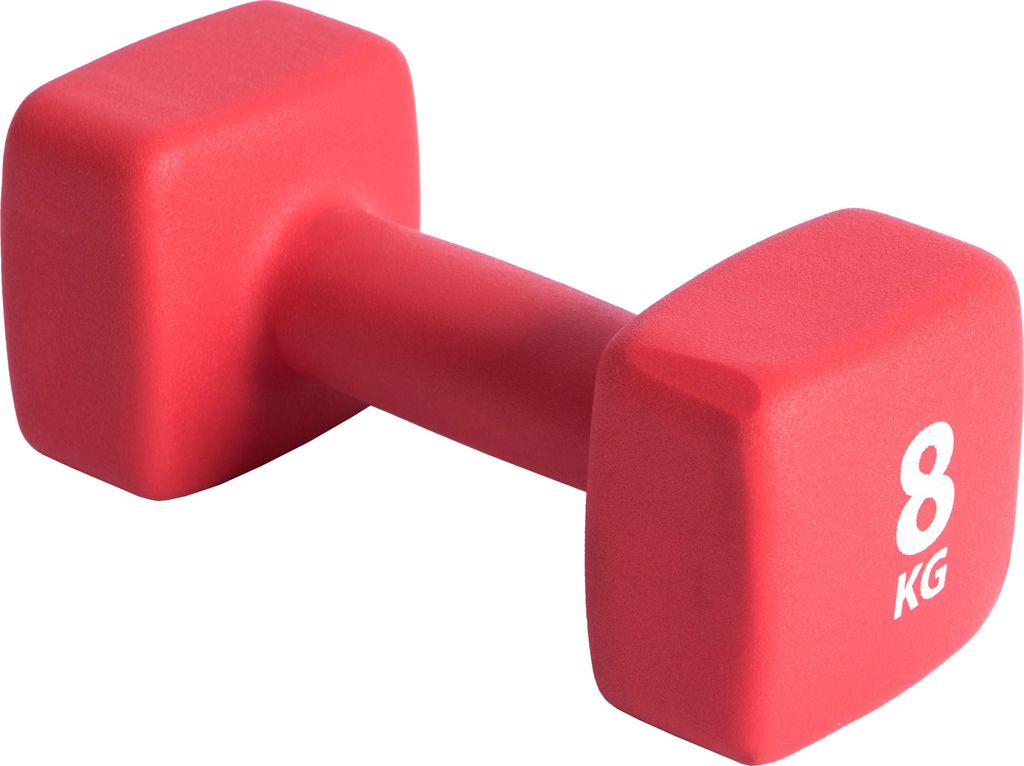 Pure2Improve Manubrio 8 kg in neoprene rosso Immagine del prodotto 