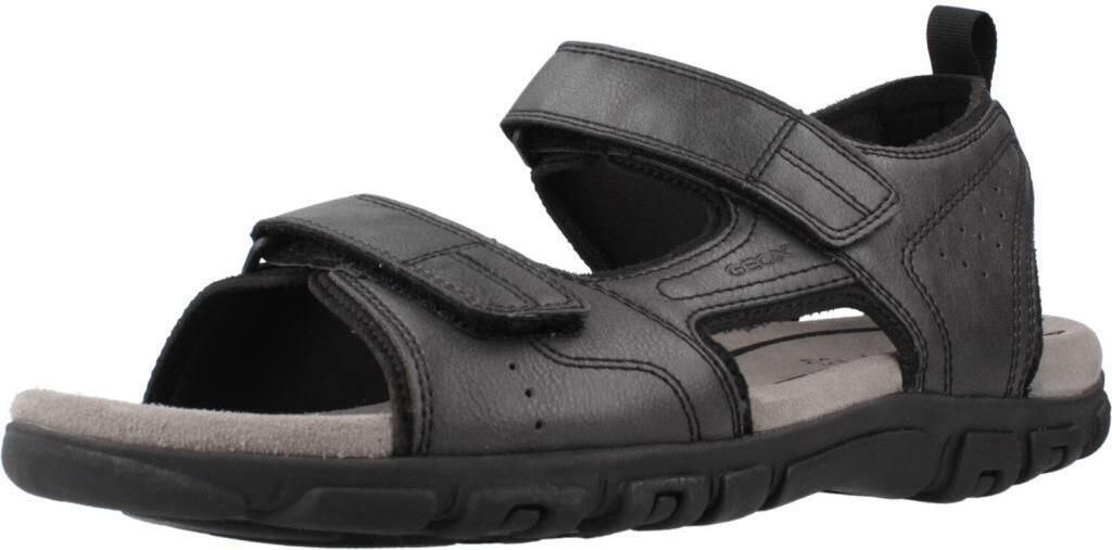 GEOX UOMO SANDAL STRADA Schwarz