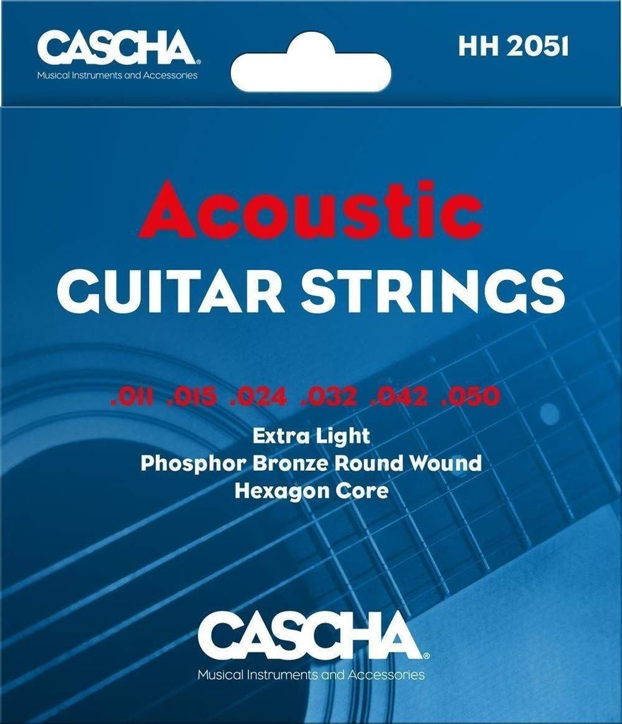 CASCHA HH 2051 Acoustic Guitar Strings .011-.050 Produktbild 