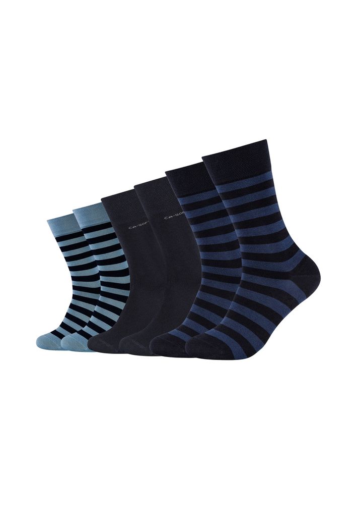 mit ca-soft stripes Socken 6er-Pack Camano