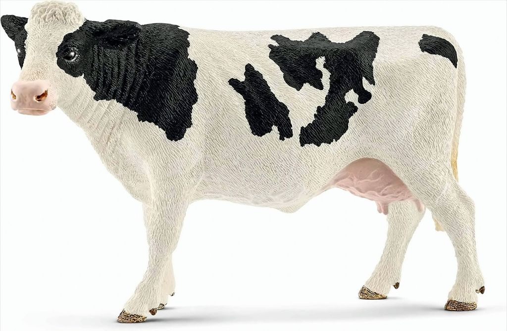 Schleich Farm World Kuh Schwarzbunt, Spielfigur Produktbild 