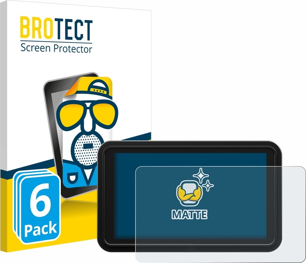 6x BROTECT Schutzfolie für Atomos Shinobi 2 Displayschutz Displayschutzfolie Folie Matt Entspiegelungsfolie