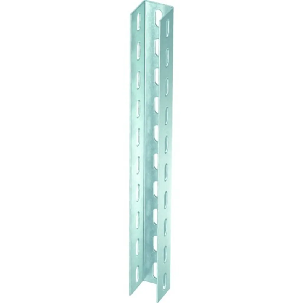 Poteau de Suspension en U 50x50mm Acier Galvanisé à Chaud 1000mm FT