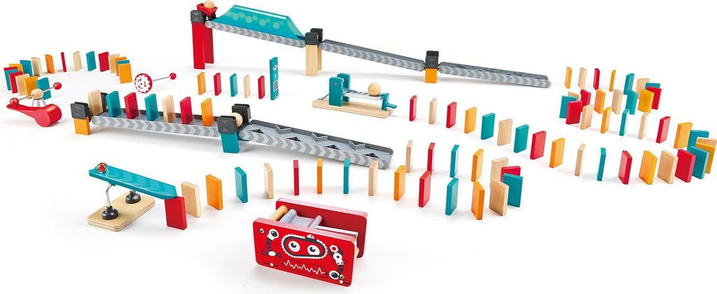 Hape Robot Factory Domino, Guľôčkové dráhy, 4 rok / roky, Obrázok produktu 