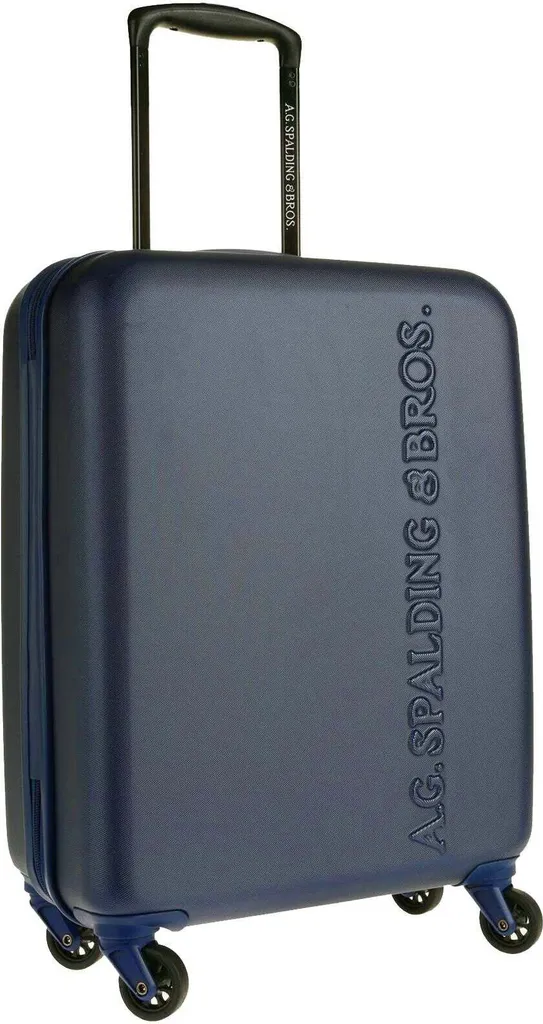 Bagage cabine rigide Wagen A.G. Spalding & Bros bleu en polycarbonate