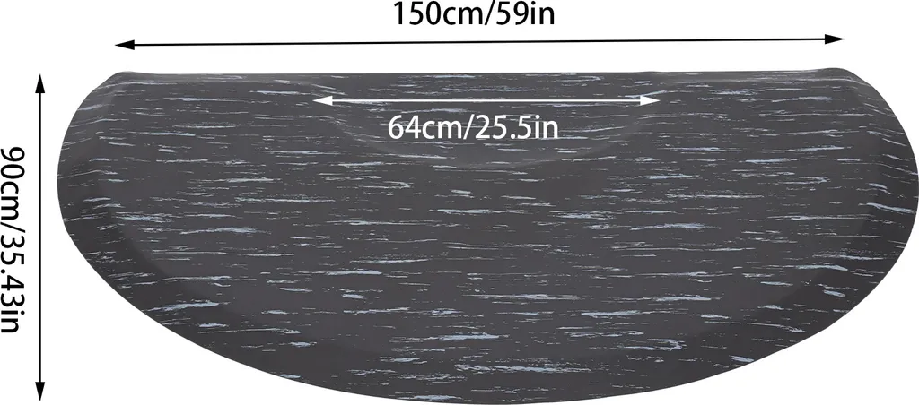 Tapis de sol noir en polyuréthane : matériau durable et antidérapant