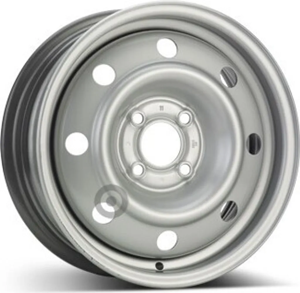 Jante fer ALCAR 5960 5.5x14 4x100 ET36 Argent : réparez votre roue voilée