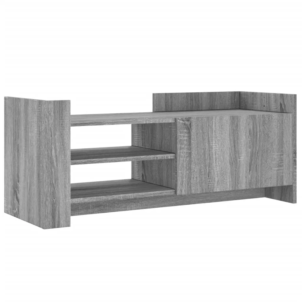 Offerta Mobile Porta TV SYFAX™ 100cm Grigio Sonoma Legno Multistrato