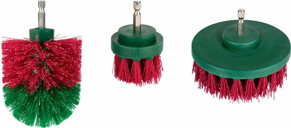 Bürste Set Reinigung für Akkuschrauber Bohrmaschine Bürstenset Auto Haushalt